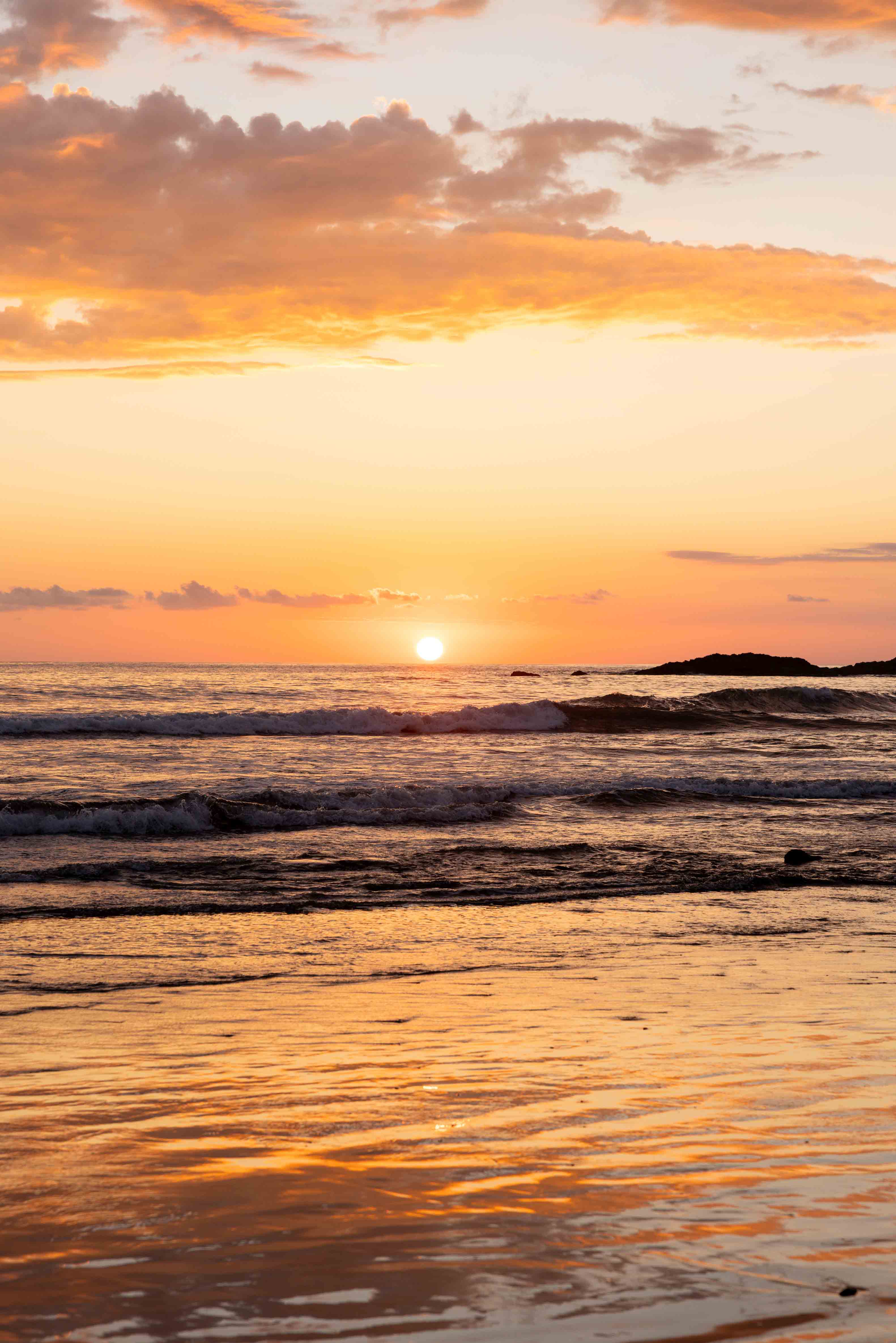 Golden Hour Waves