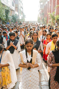 Schoolgirls at Prayer